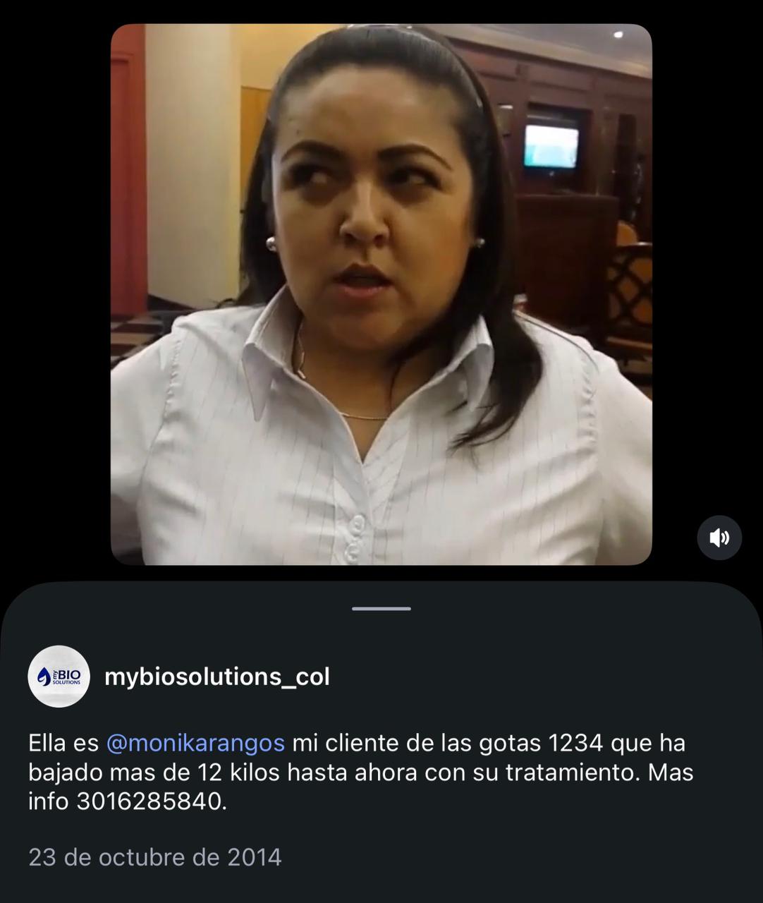 Testimonio real — cliente BE30 Gotas
